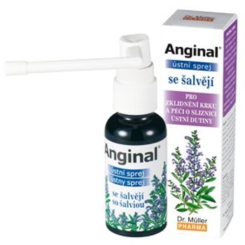 Anginal – Spray de gura cu Salvie Dr. Muller Pharma 30 ml Dr. Müller Pharma