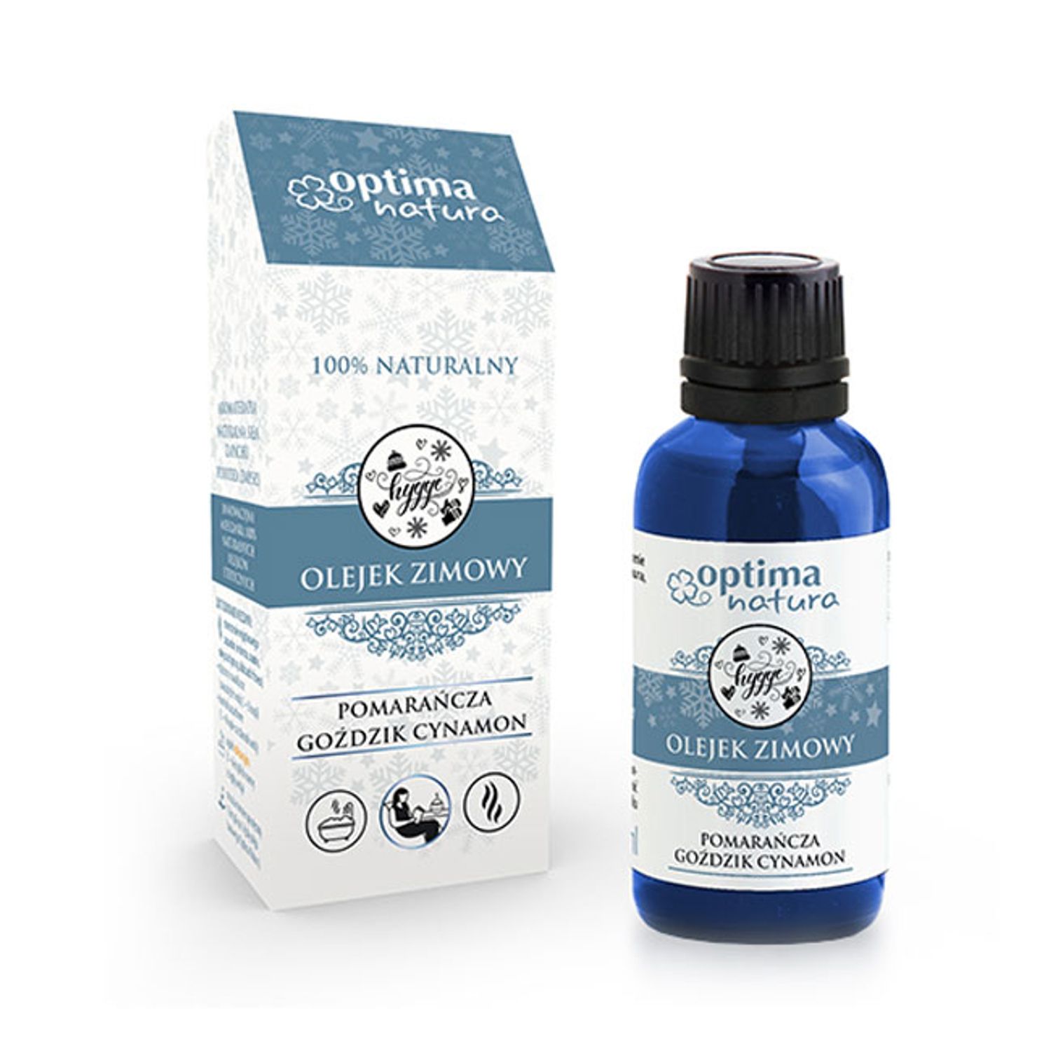 Ulei esential Winter, Optima Natura, 20 ml, pentru vreme rece fotografia produsului View 3 L