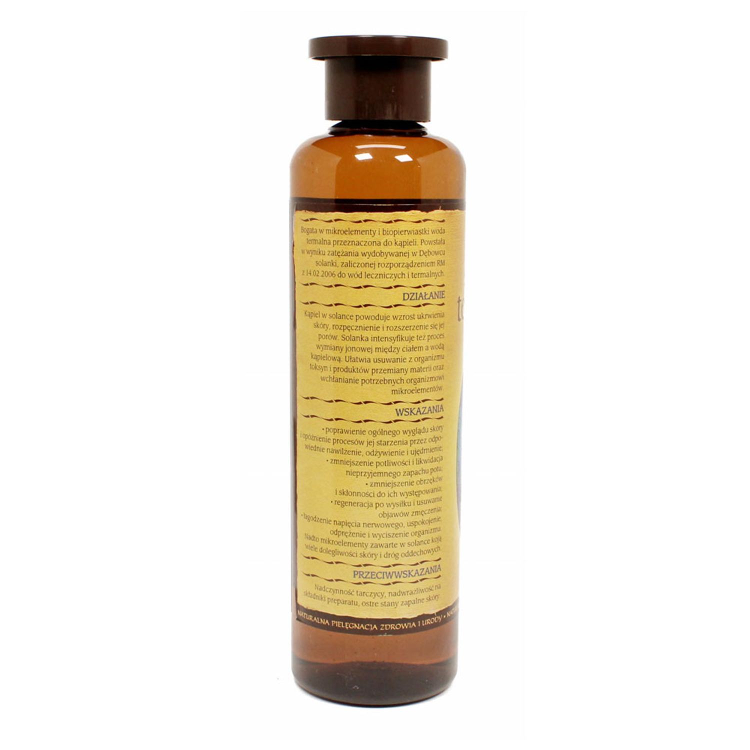 Apa salina termala Zablocka, iodine-bromine 950 ml fotografia produsului View 2 L
