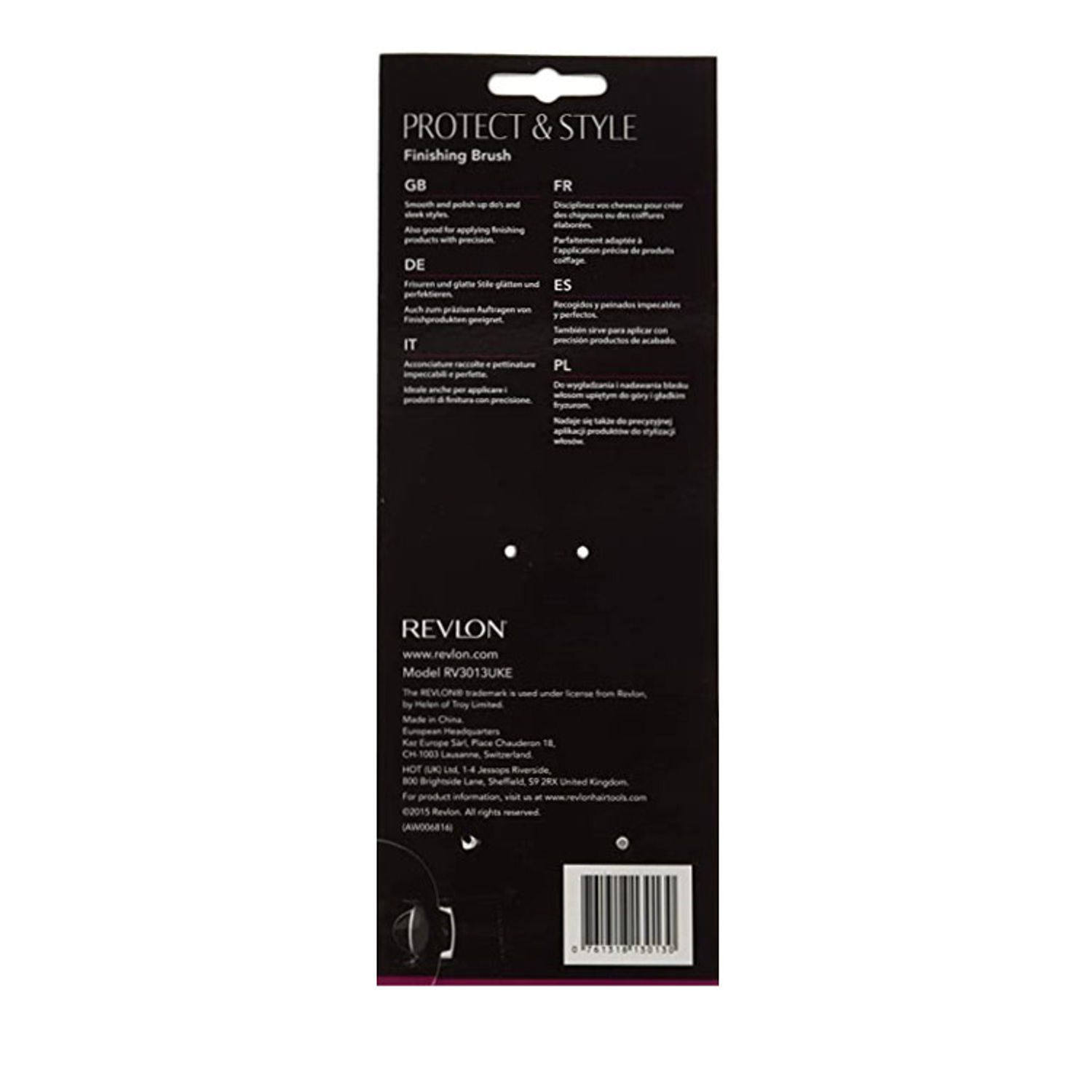 Perie de par REVLON Protect & Style Finishing RV3013E fotografia produsului View 5 L