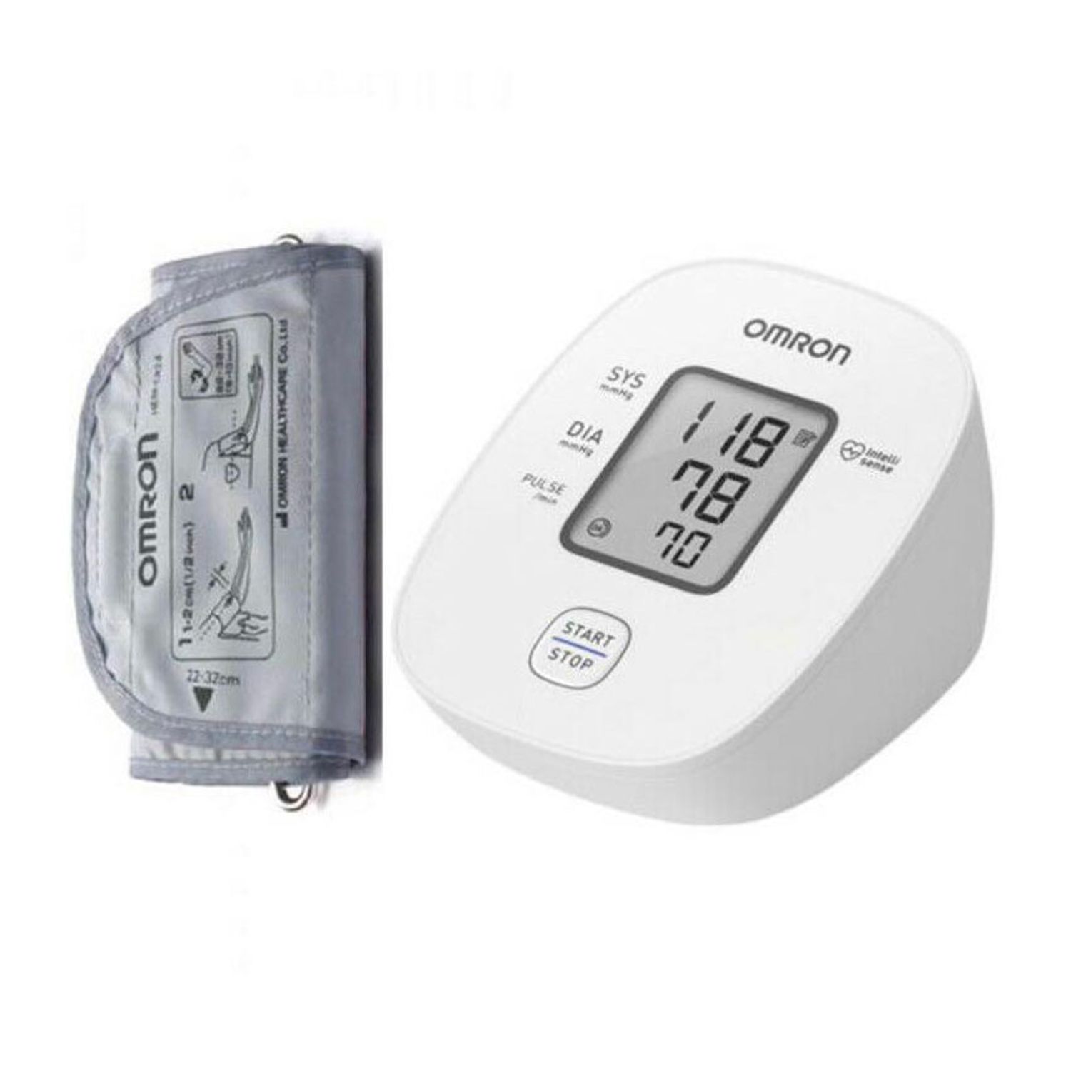 Tensiometru electronic de brat Omron M2 Basic, HEM-7121J-E, manseta 22 - 32 cm fotografia produsului View 5 L