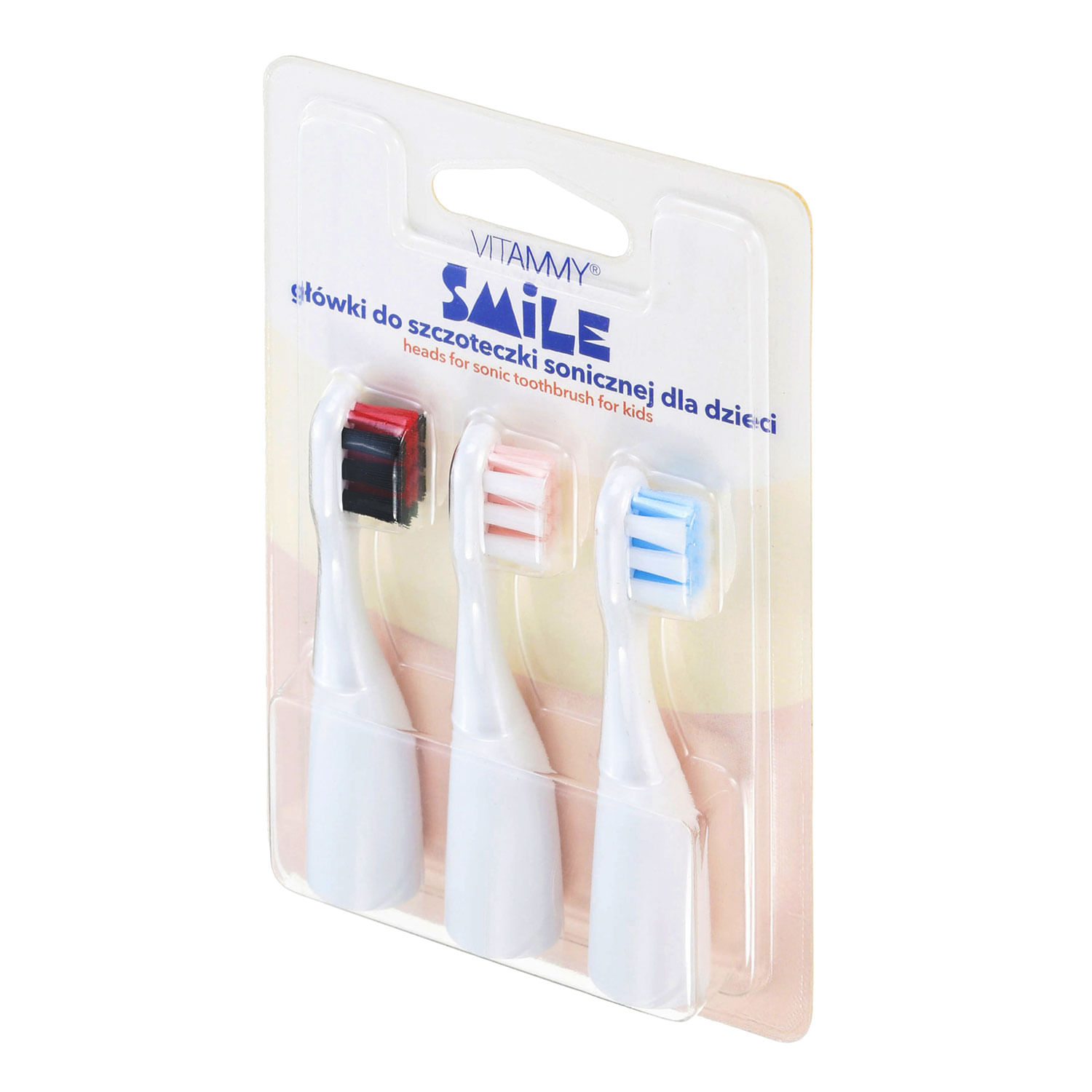 Set 3 rezerve periuta de dinti VITAMMY Smile TH1804-3, Set I, Crem fotografia produsului View 2 L