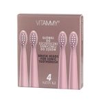 Set 4 rezerve periuta de dinti VITAMMY Harmony, Roz, TH1811-4 Rose fotografia produsului View 5 S