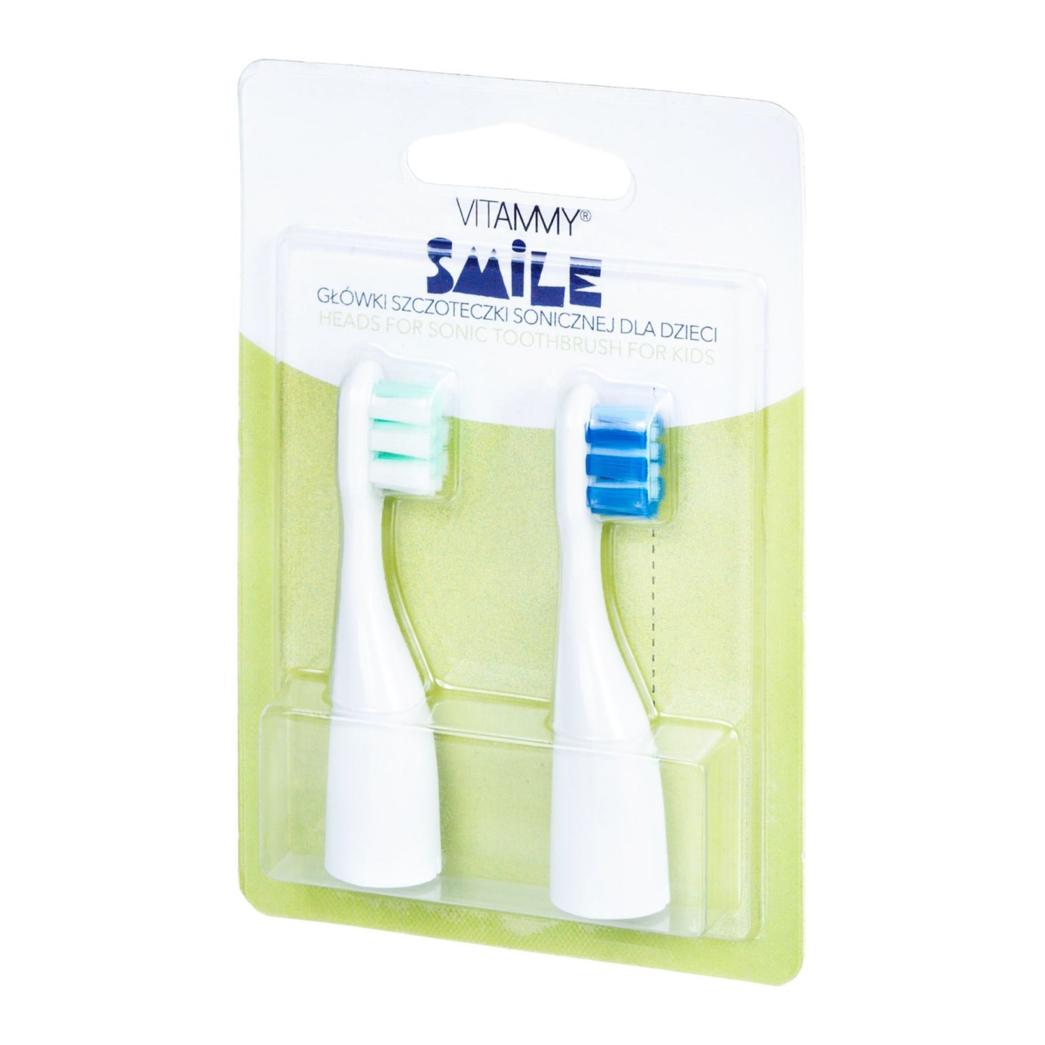 Set 2 rezerve periuta de dinti VITAMMY Smile, Verde-Albastru fotografia produsului
