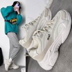 Pantofi sport dama AD61, model crem, AD61-37 fotografia produsului View 2 S