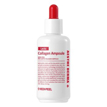 Ser de fata concentrat cu colagen, lactobacterii si aminoacizi, Medi-Peel Red Lacto Collagen Ampoule,70ml image11