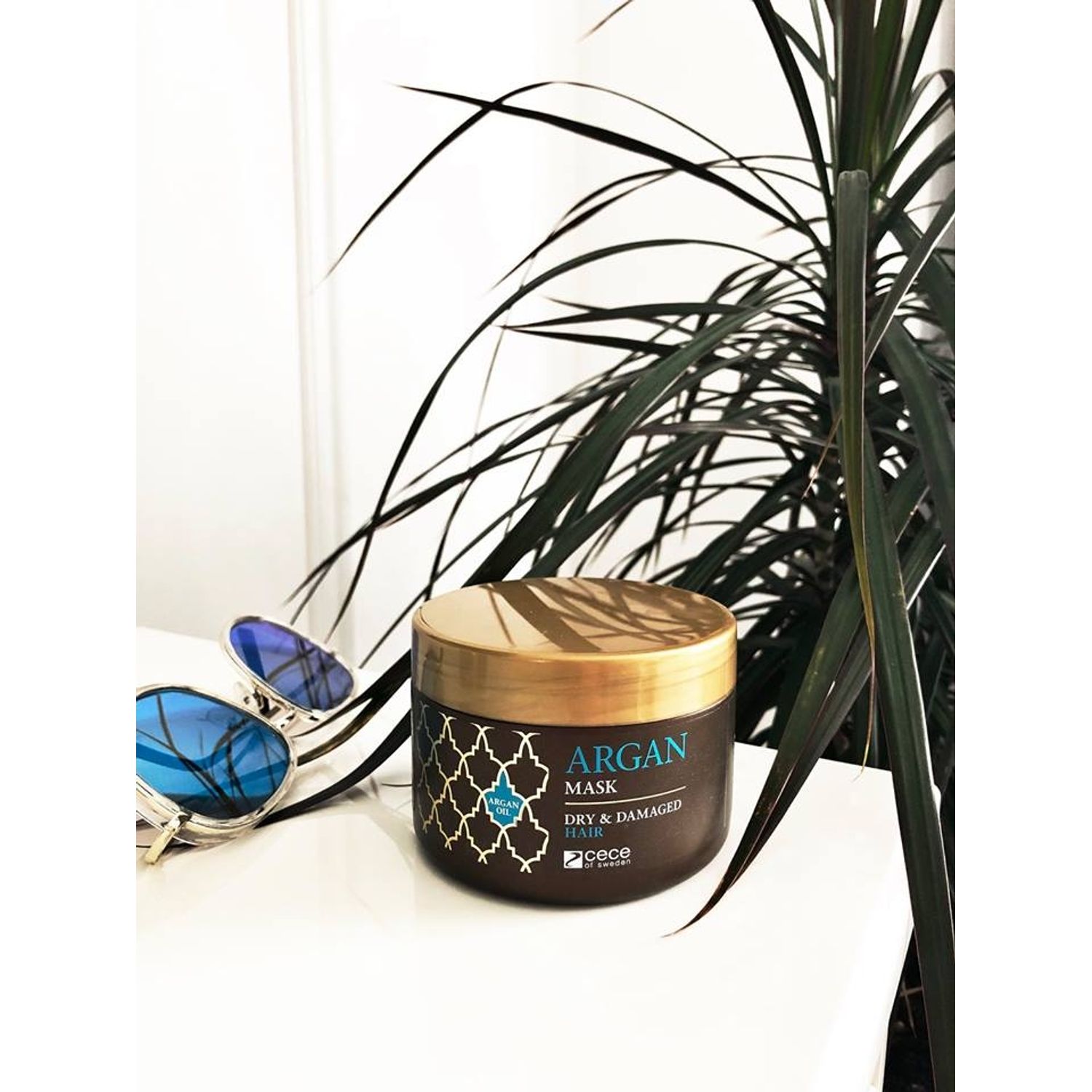 Masca cu ulei 100 % de argan pentru par degradat 250 ml /Cod.4520. fotografia produsului View 2 L