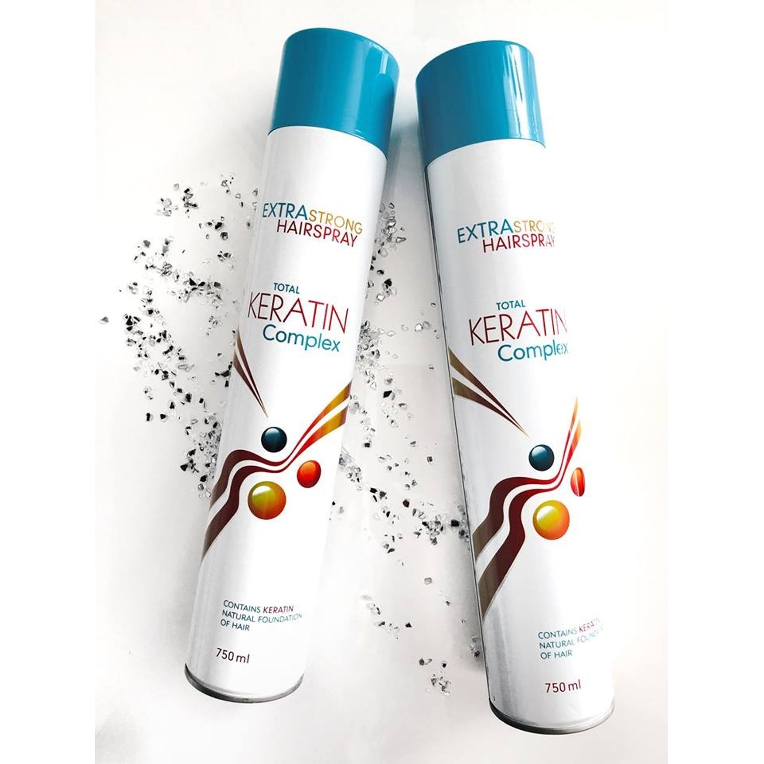 Fixativ profesional cu cheratina fixare puternica / modelare 750 ml /cod.5750 fotografia produsului View 2 L