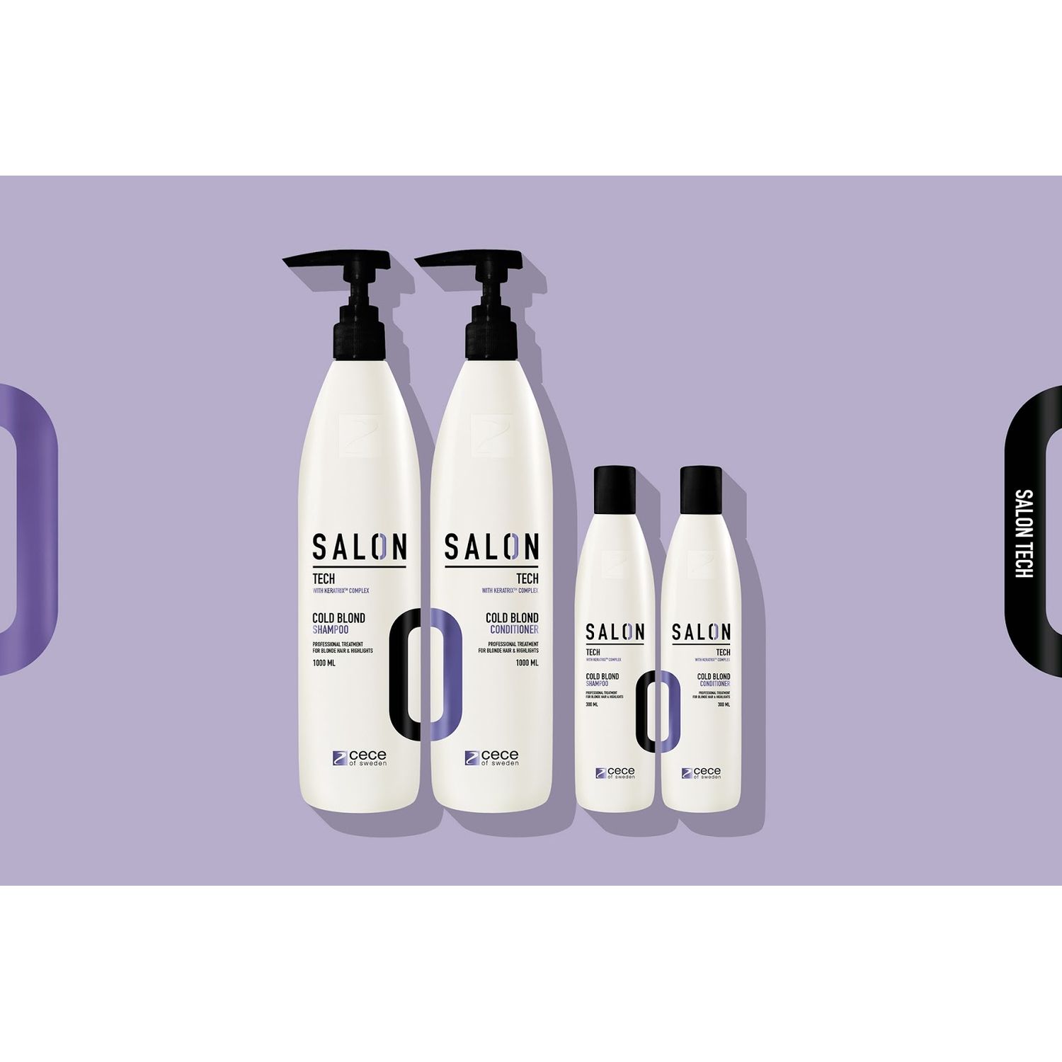 Gama Salon cu complex Keratrix &ndash; sampon special pentru parul blond 300 ml cod.1340 . fotografia produsului View 4 L
