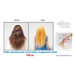 Pudra decoloranta Total Keratin Complex cu cheratina si pigment violet 500 gr / cod. 55. fotografia produsului View 7 S