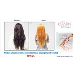 Pudra decoloranta Total Keratin Complex cu cheratina si pigment violet 500 gr / cod. 55. fotografia produsului View 5 S