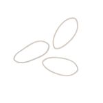 Elastice transparente Claire din silicon pentru par 20 mm500 buc. fotografia produsului View 4 S
