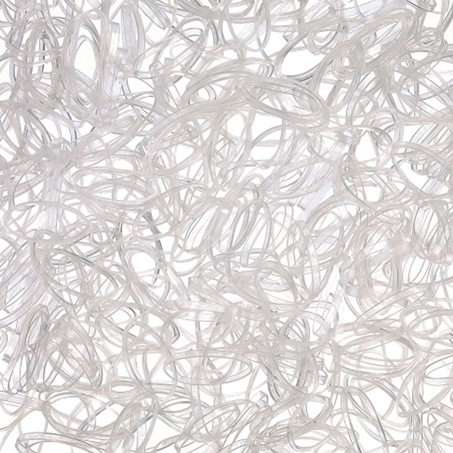 Elastice transparente Claire din silicon pentru par 20 mm500 buc. fotografia produsului View 3 L