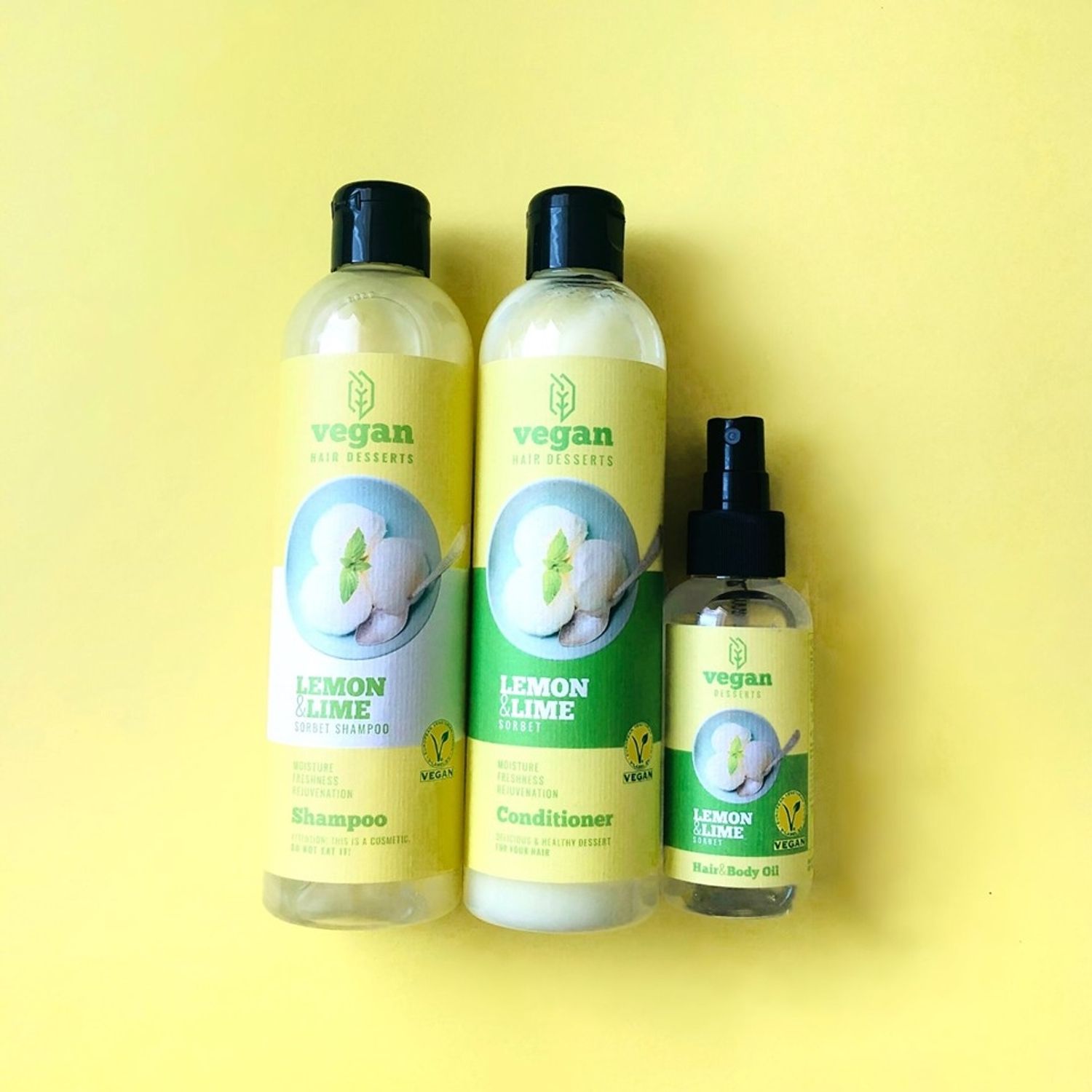 Balsam par Vegan Dessert Spa cu lamaie/lime. 300 ML Cod.0297. fotografia produsului View 3 L