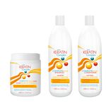 Masca pentru par uscat si degradat cu cheratina si lipide din lapte 1000 ml / cod. 5924. fotografia produsului View 2 S