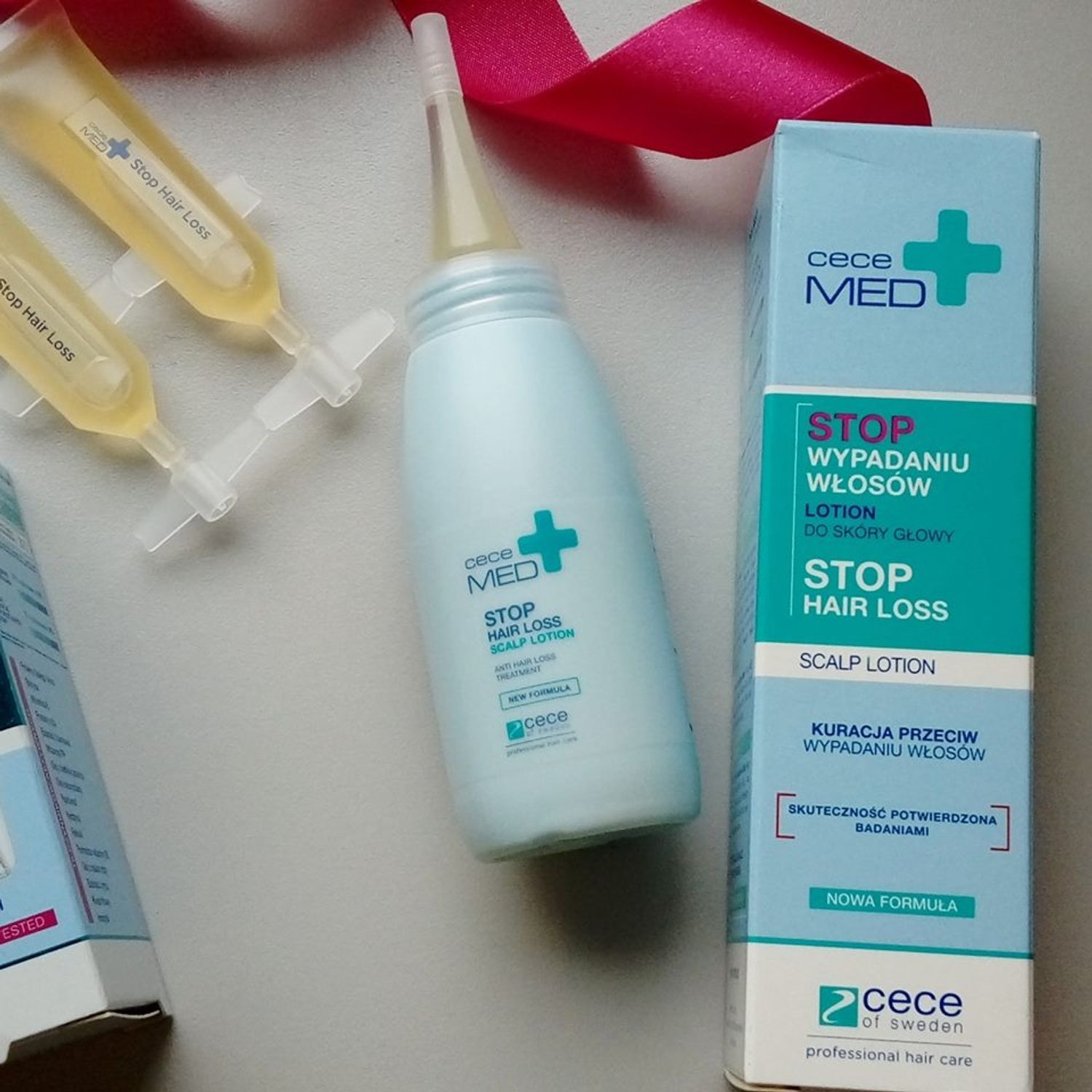 Cece Med lotiune medicala concentrata pentru prevenirea caderii parului 75 ml /cod.3430 fotografia produsului View 8 L