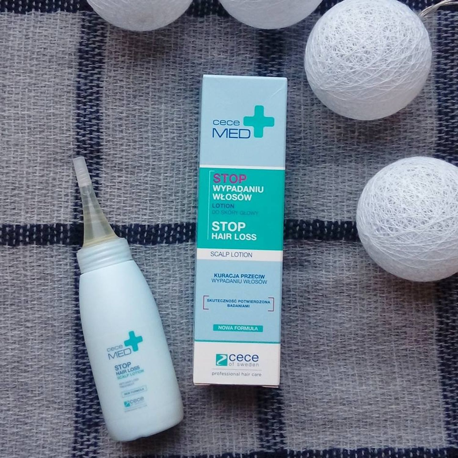 Cece Med lotiune medicala concentrata pentru prevenirea caderii parului 75 ml /cod.3430 fotografia produsului View 7 L