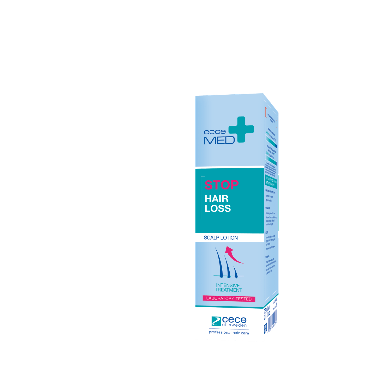 Cece Med lotiune medicala concentrata pentru prevenirea caderii parului 75 ml /cod.3430 fotografia produsului