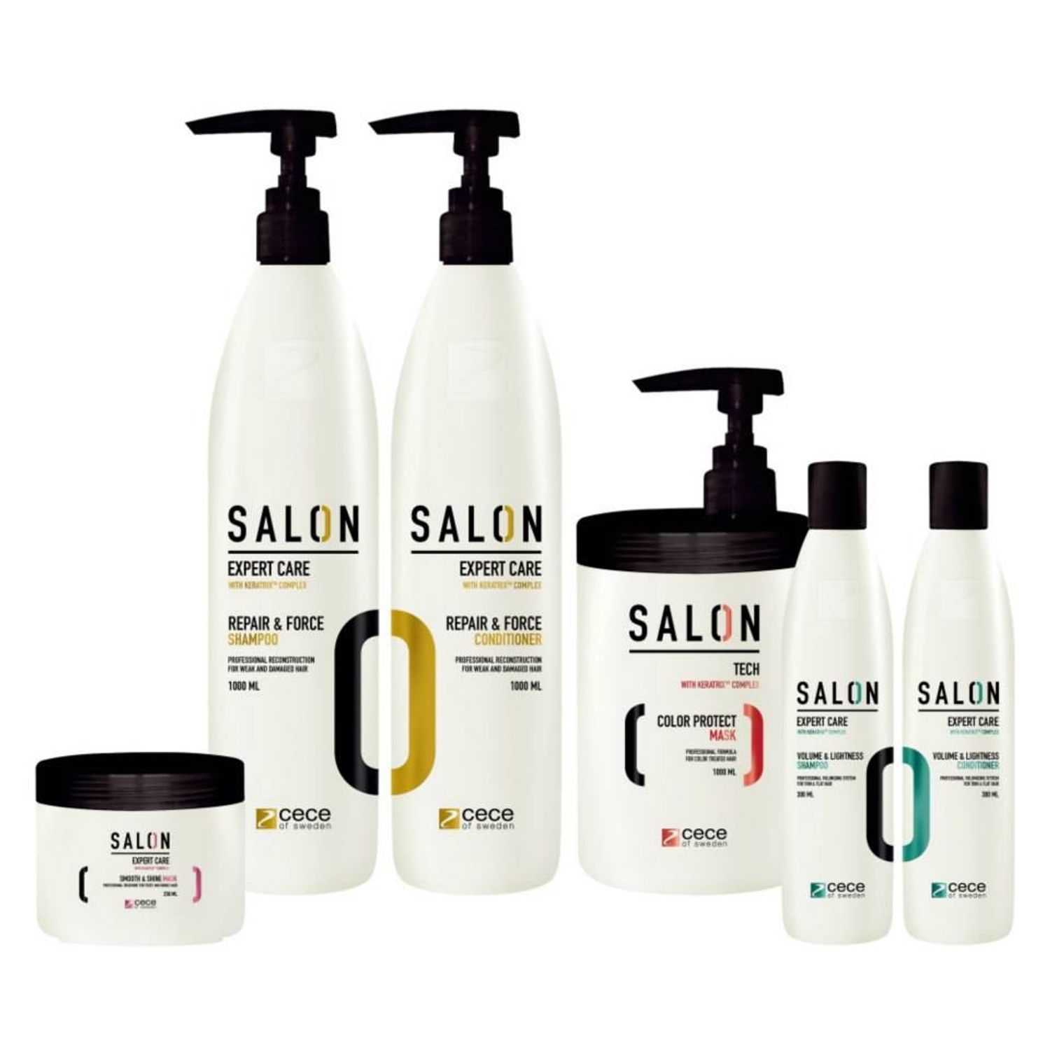 Gama Salon cu complex Keratrix &ndash; masca reparare si regenerare 1L cod.1121. fotografia produsului View 2 L