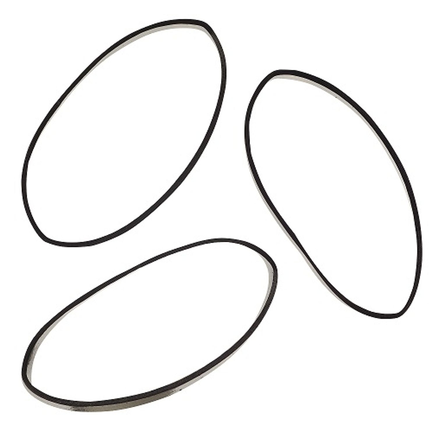 Elastice negre Kali Sinelco din silicon pentru par 35 mm -250 buc fotografia produsului View 3 L