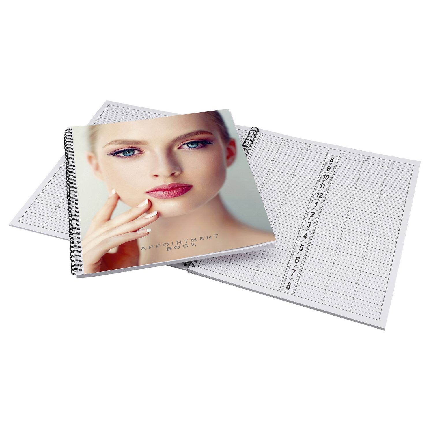 Agenda programator profesional pentru salon/spa/barber/masaj 50 coli . fotografia produsului