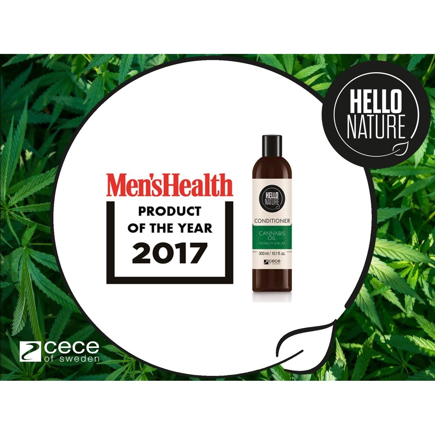 Sampon cu ulei BIO de CNABIS pentru FLEXIBILITATE & RELAXARE. 300 ml cod 1576 fotografia produsului View 4 L