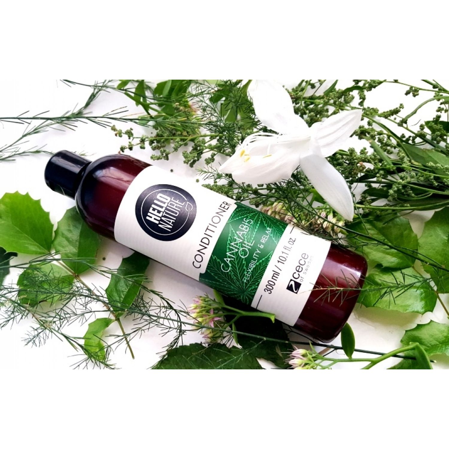 Sampon cu ulei BIO de CNABIS pentru FLEXIBILITATE & RELAXARE. 300 ml cod 1576 fotografia produsului View 2 L