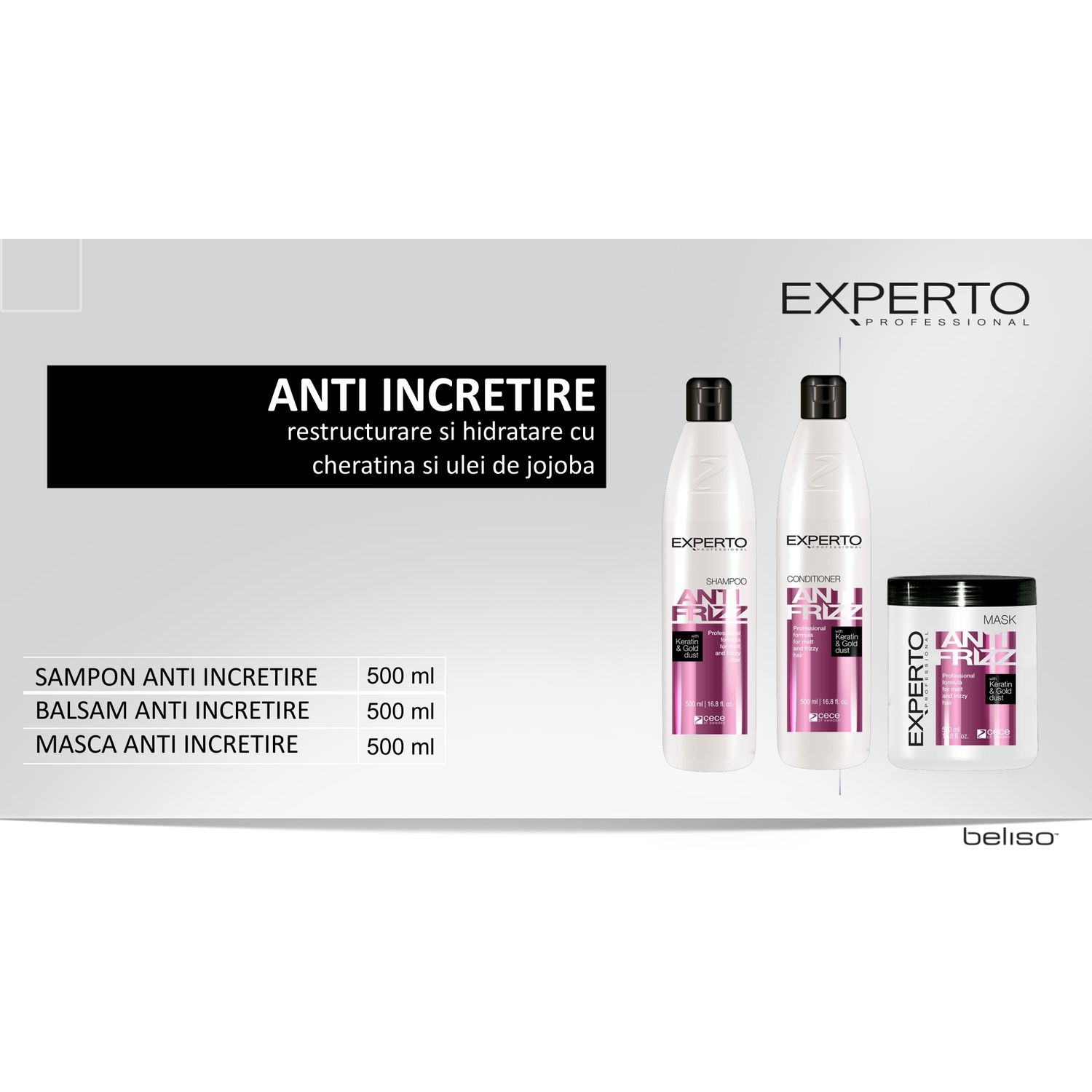 Samponreparator pentru parul MAT ,LIPSIT DE STRALUCIRE si CRET. 500 ml cod 4106 fotografia produsului View 4 L