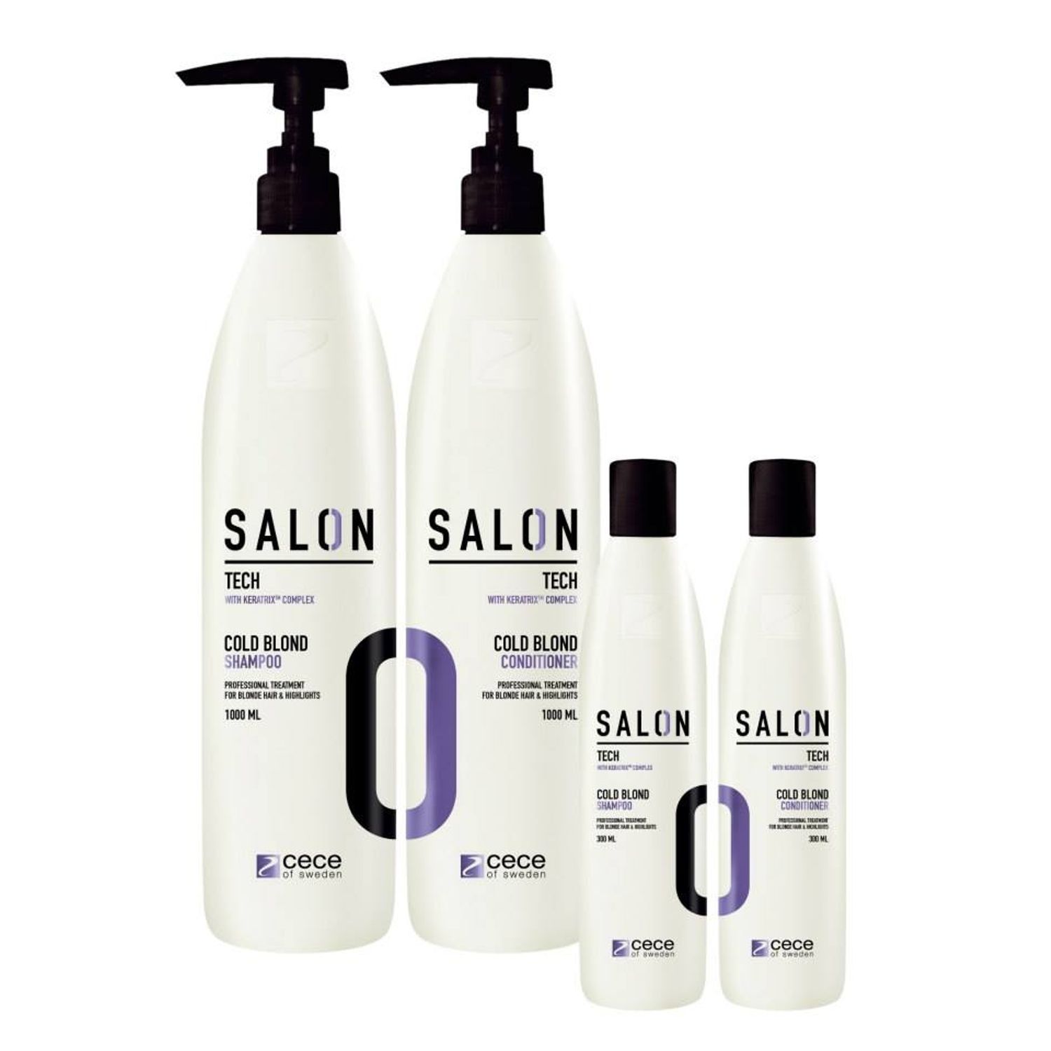 Gama Salon cu complex Keratrix &ndash; balsam special pentru parul blond 300 ml cod.1440 fotografia produsului View 2 L