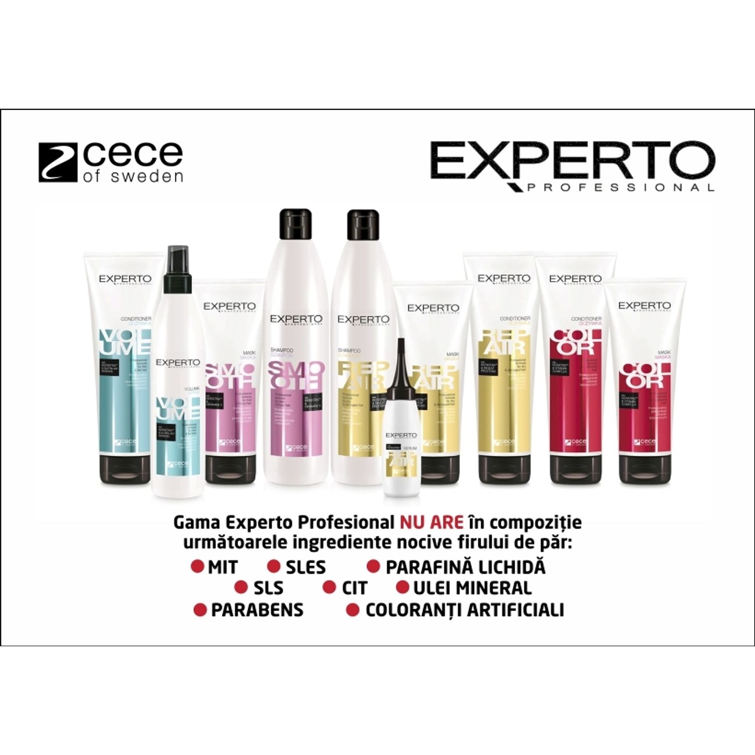 Spray Experto Professional pentru par fin fara volum 200 ml cod.1232. fotografia produsului View 4 L