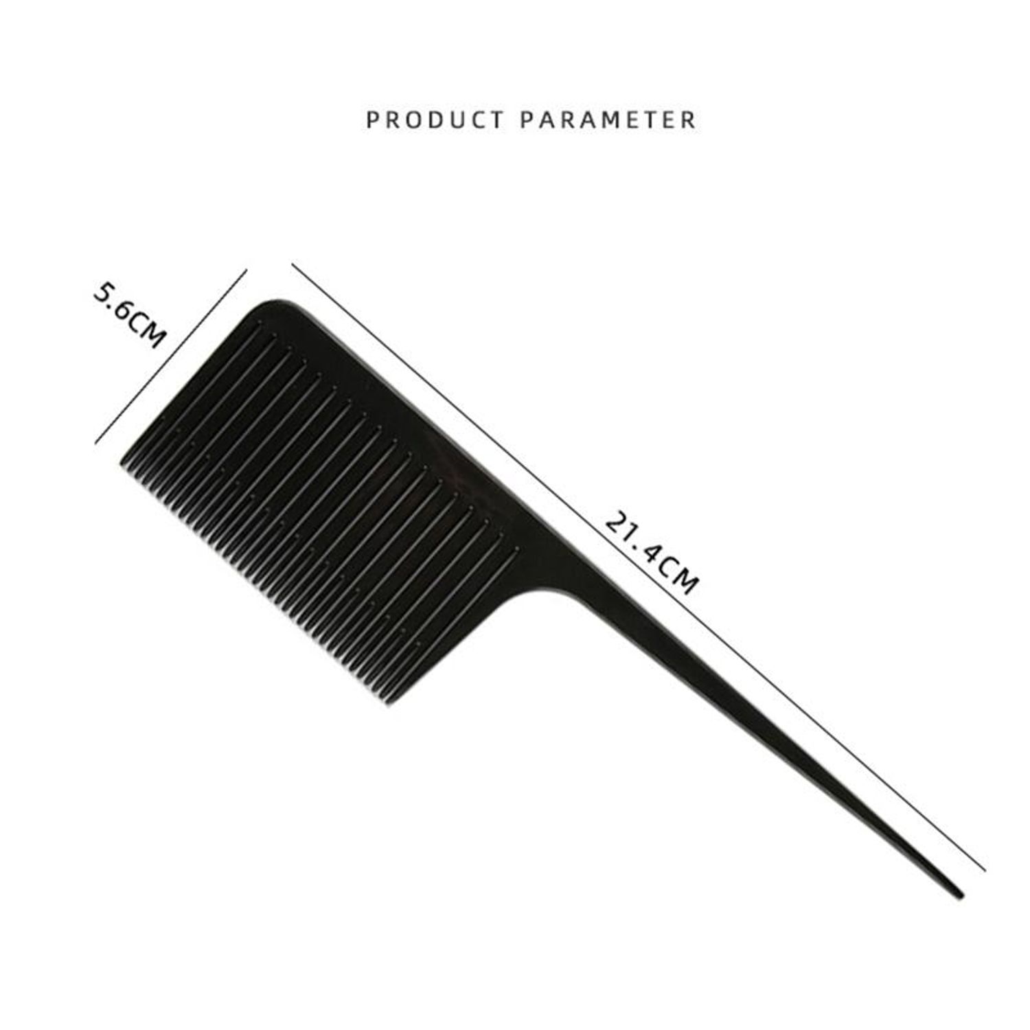 Pieptene profesional EFB culoare neagra pentru suvite/mese/balayage fotografia produsului