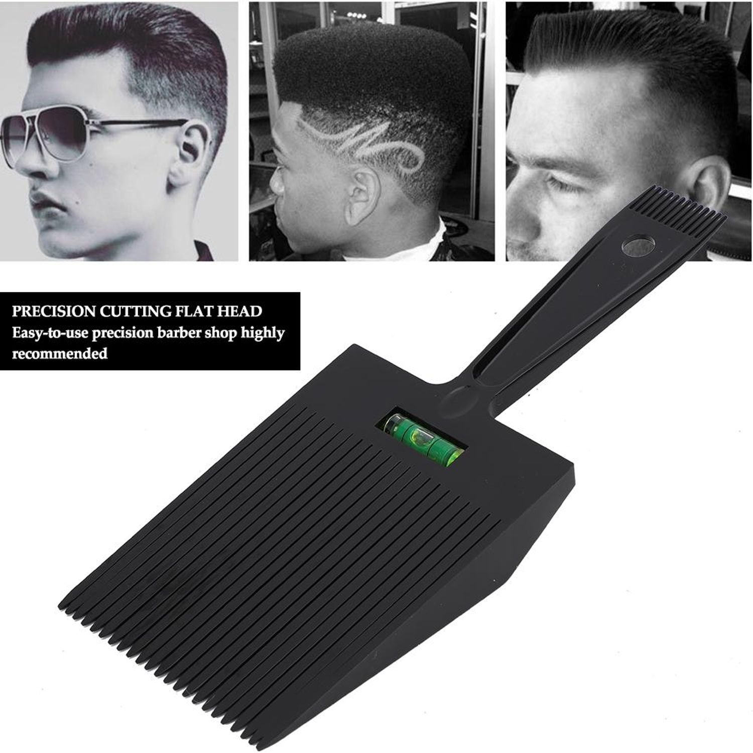 Pieptene profesional EFB pentru frizerie /barber FLATTopper fotografia produsului View 4 L