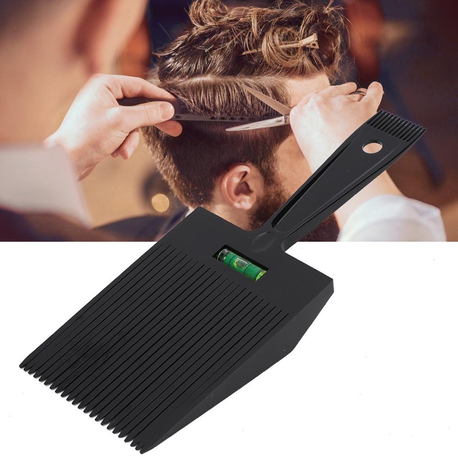 Pieptene profesional EFB pentru frizerie /barber FLATTopper fotografia produsului View 9 L