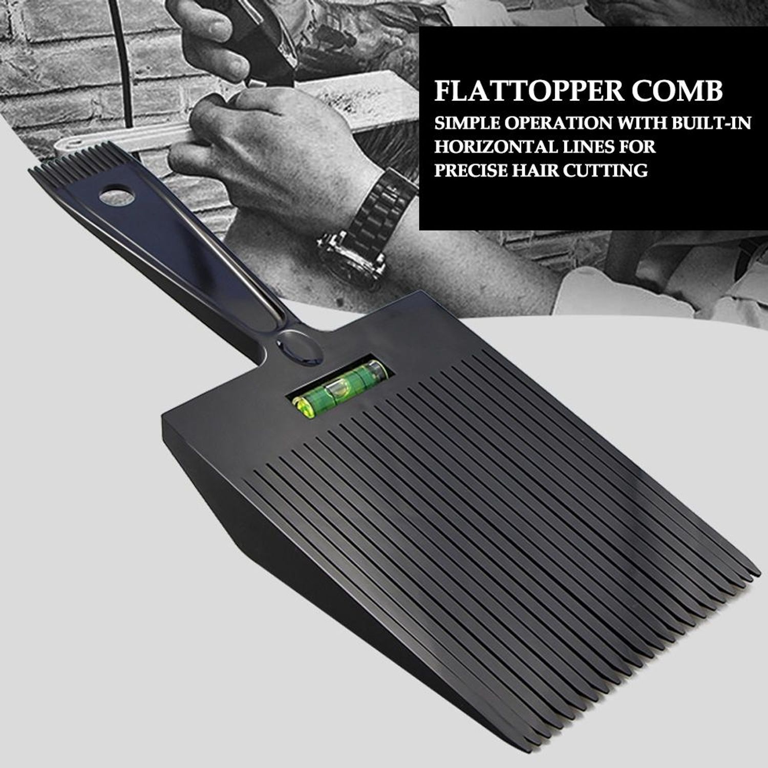 Pieptene profesional EFB pentru frizerie /barber FLATTopper fotografia produsului View 2 L