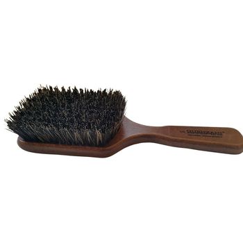 Perie profesionala din lemn cu par de mistret pentru barber/frizer/salon/coafor cod.496 elefant.ro