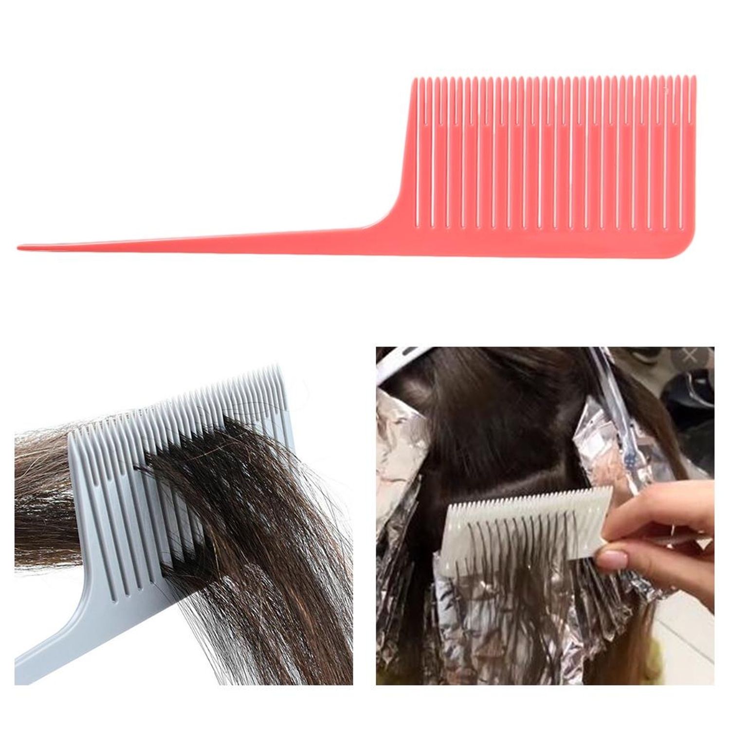 Pieptene profesional EFB culoare ALBA pentru suvite/mese/balayage fotografia produsului View 6 L