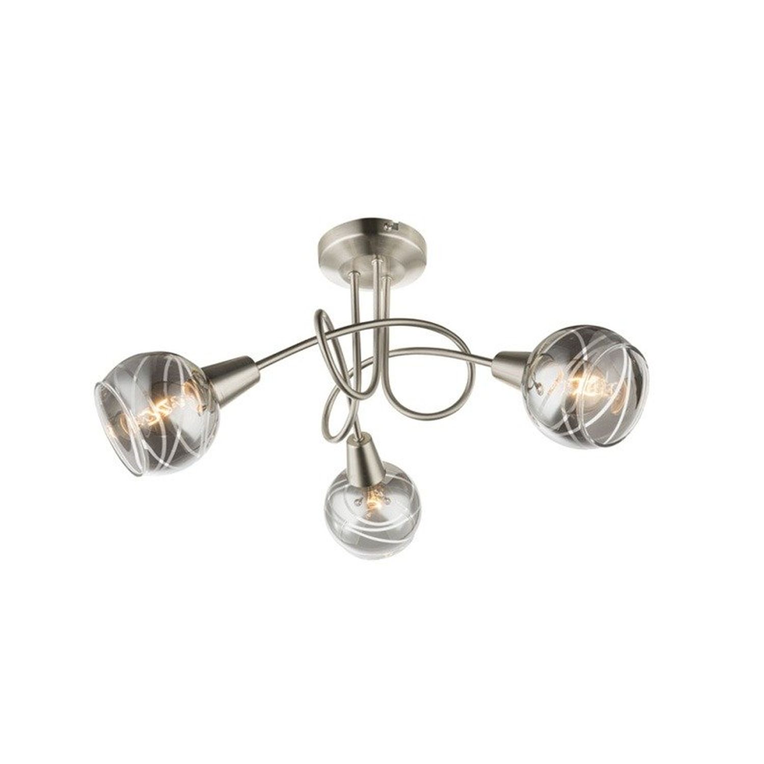 Plafoniera ROMAN 54348-3 Globo - Lighting  24.6x39 cm fotografia produsului