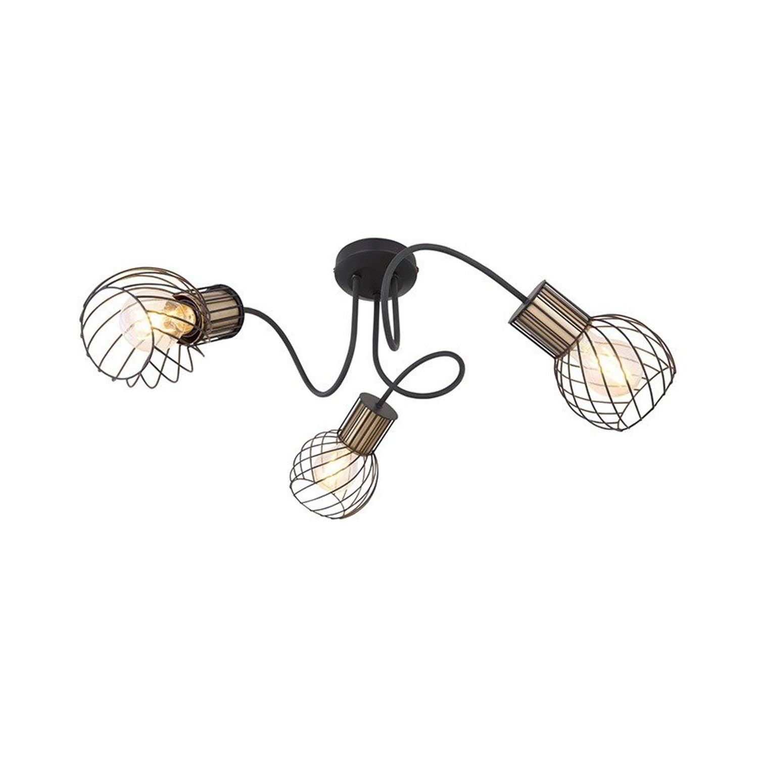 Plafoniera ARGUSTO 54013-3 Globo - Lighting  24x60 cm fotografia produsului