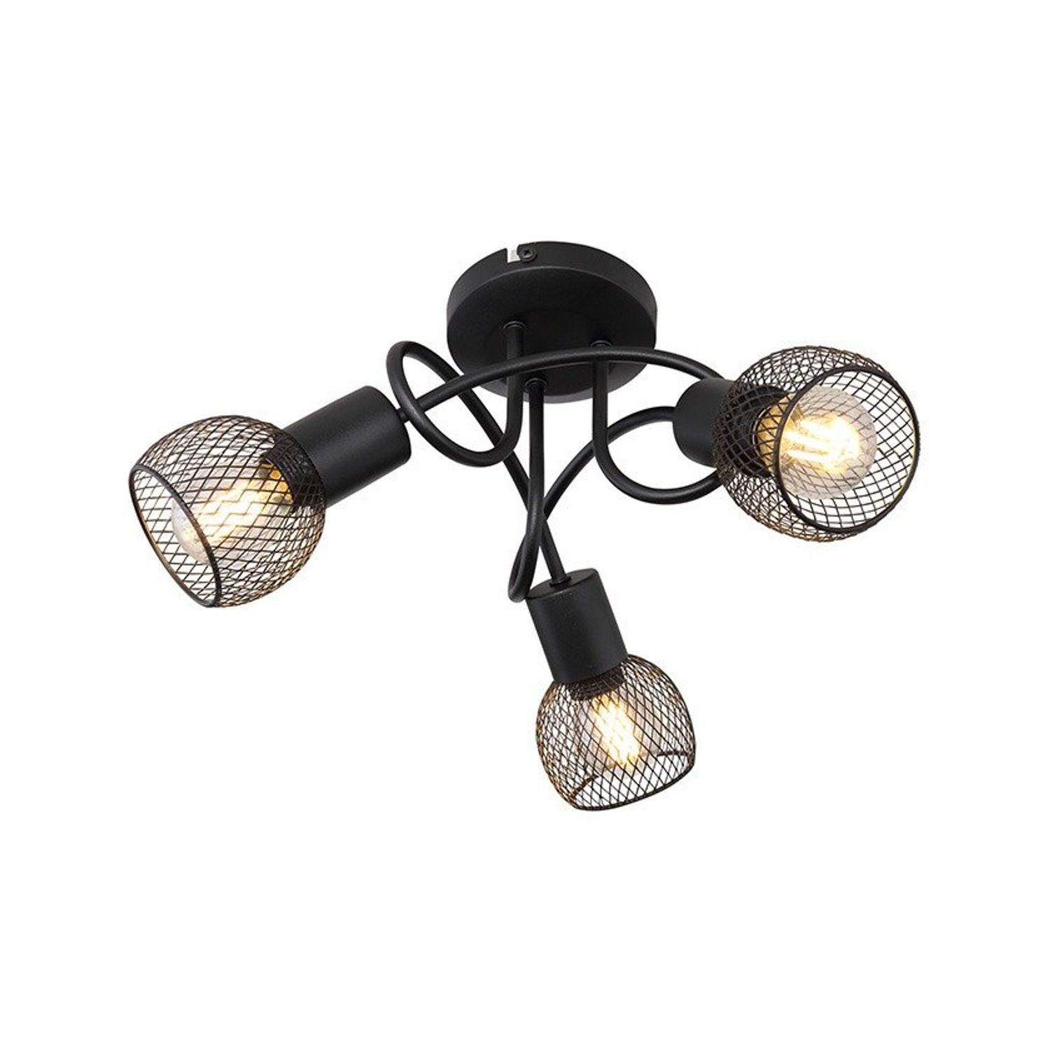 Plafoniera FIASTRA 54028-3S Globo - Lighting  20x38 cm fotografia produsului
