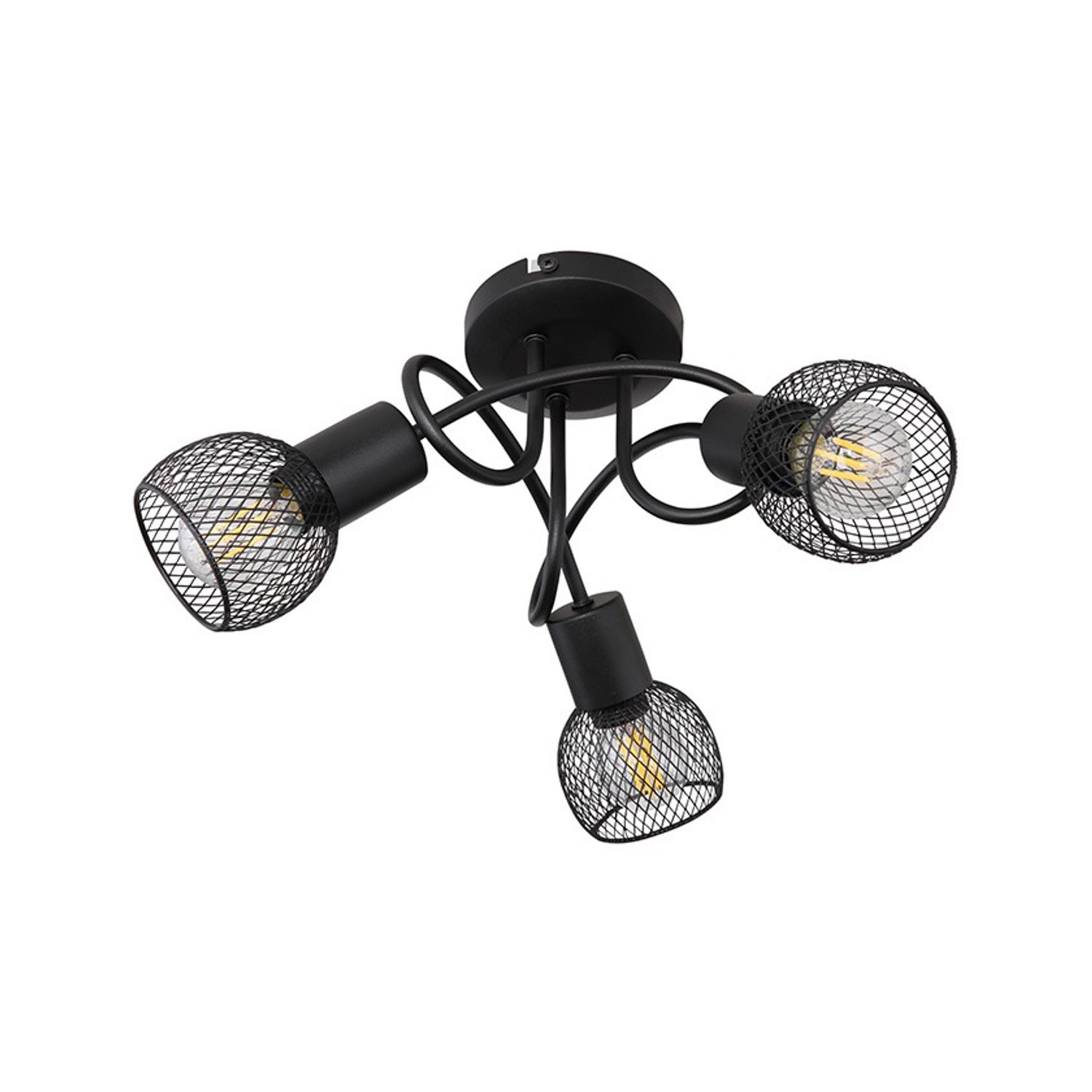 Plafoniera FIASTRA 54028-3S Globo - Lighting  20x38 cm fotografia produsului View 2 L