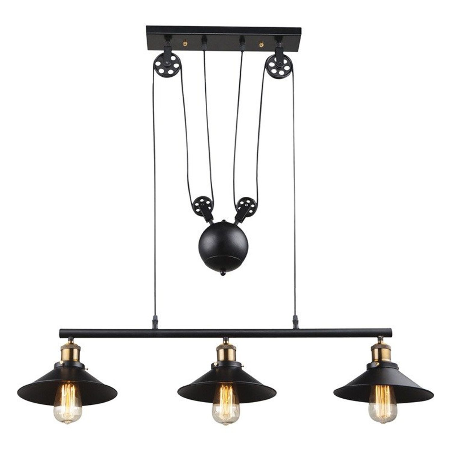 Lustra suspendata LENIUS 15053-3 Globo - Lighting  180x92 cm fotografia produsului