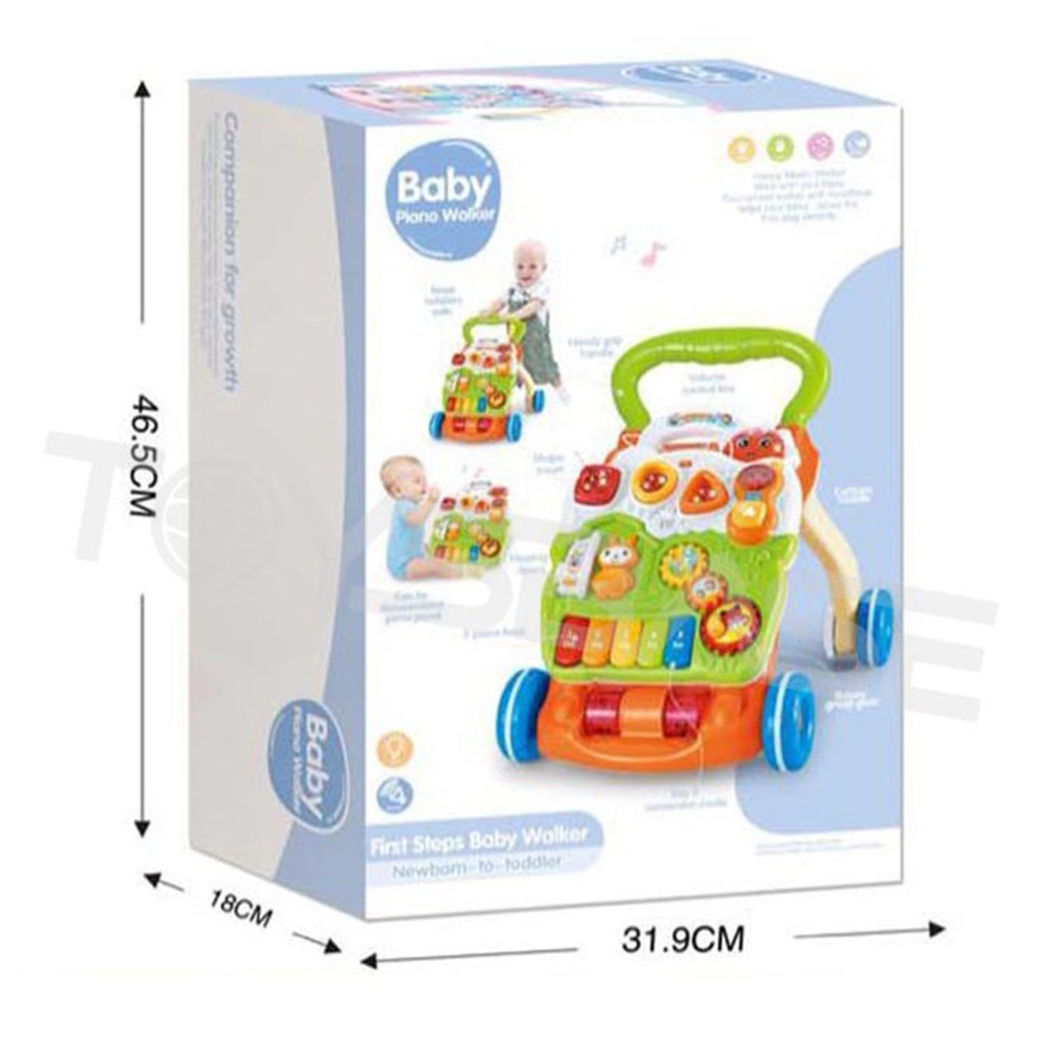 Centru de Activitati Multifunctional si Interactiv, Sunete si Lumini, Transformabil in Antemergator, Panou detasabil fotografia produsului View 4 L