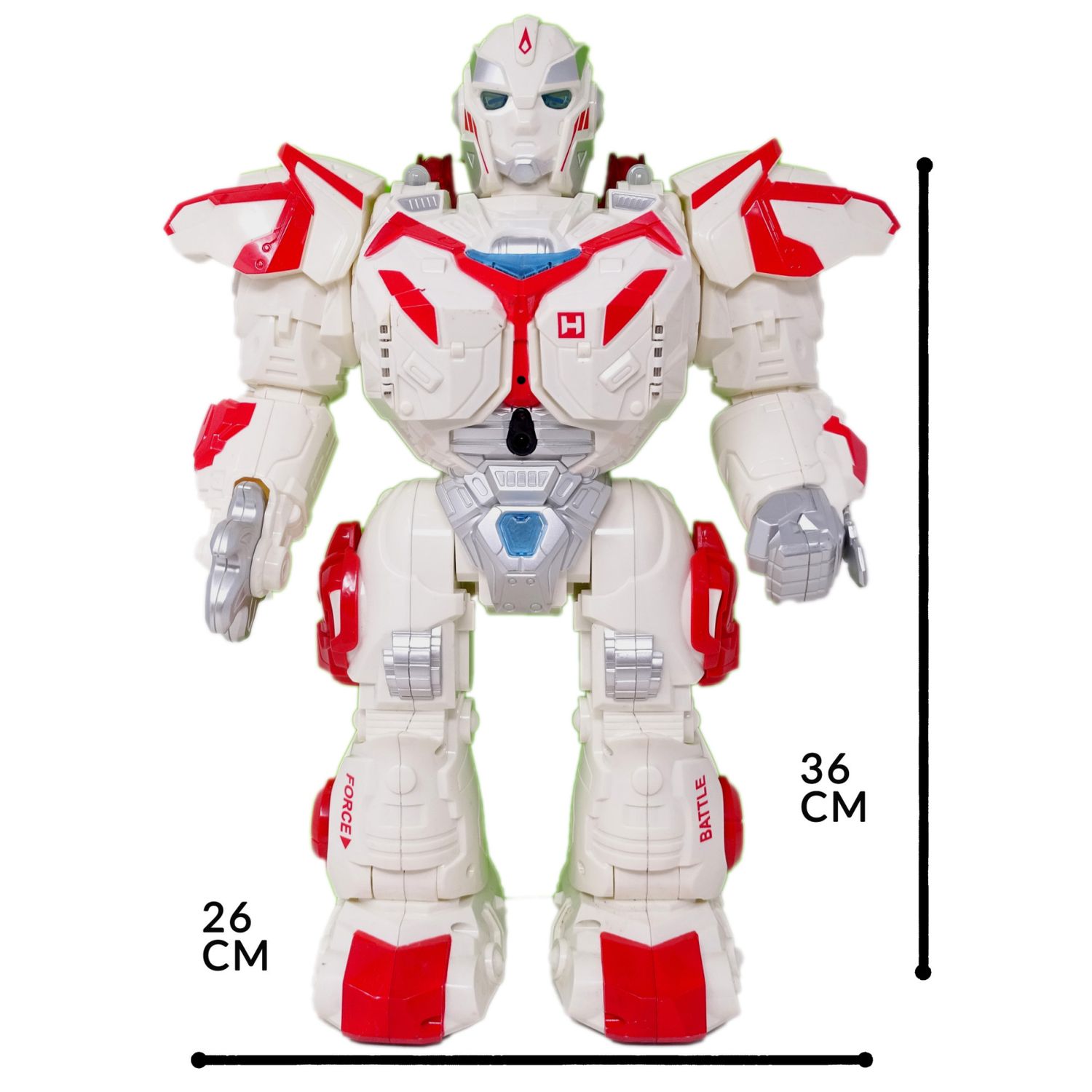 Robot Inteligent Rocket Man, Programabil din Telecomanda, Canta, Danseaza ,Lumini LED fotografia produsului View 2 L