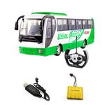 Autobuz verde, cu telecomanda, Salamandra Kids fotografia produsului View 2 S