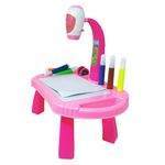 Tabla roz cu proiector imagini, pentru copii, Salamandra Kids fotografia produsului View 7 S