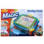 Tablita magnetica Magic 2 in 1 cu creion si 3 stampile fotografia produsului View 3 S