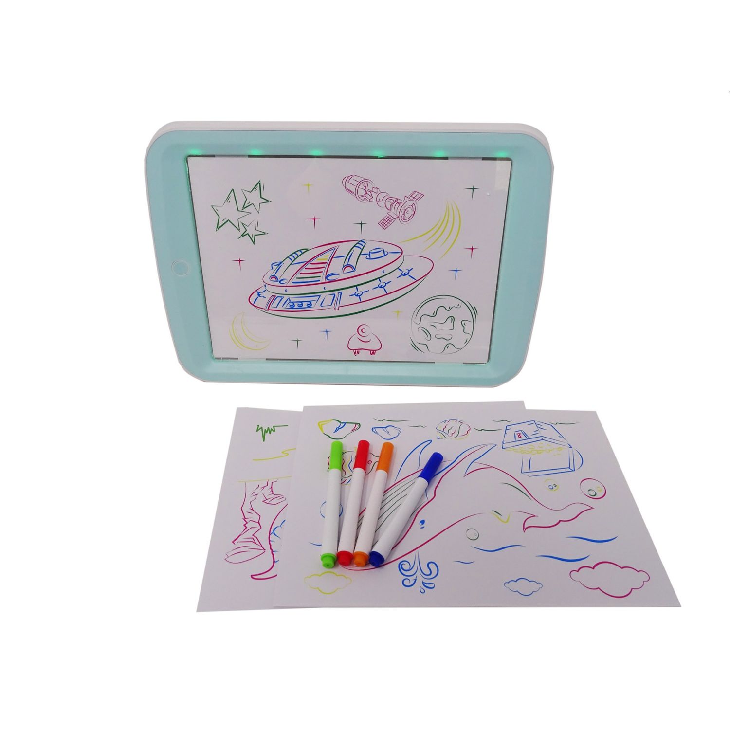 Tabla de Scris si Desenat pentru Copii cu Lumini, Magic Drawing Board fotografia produsului