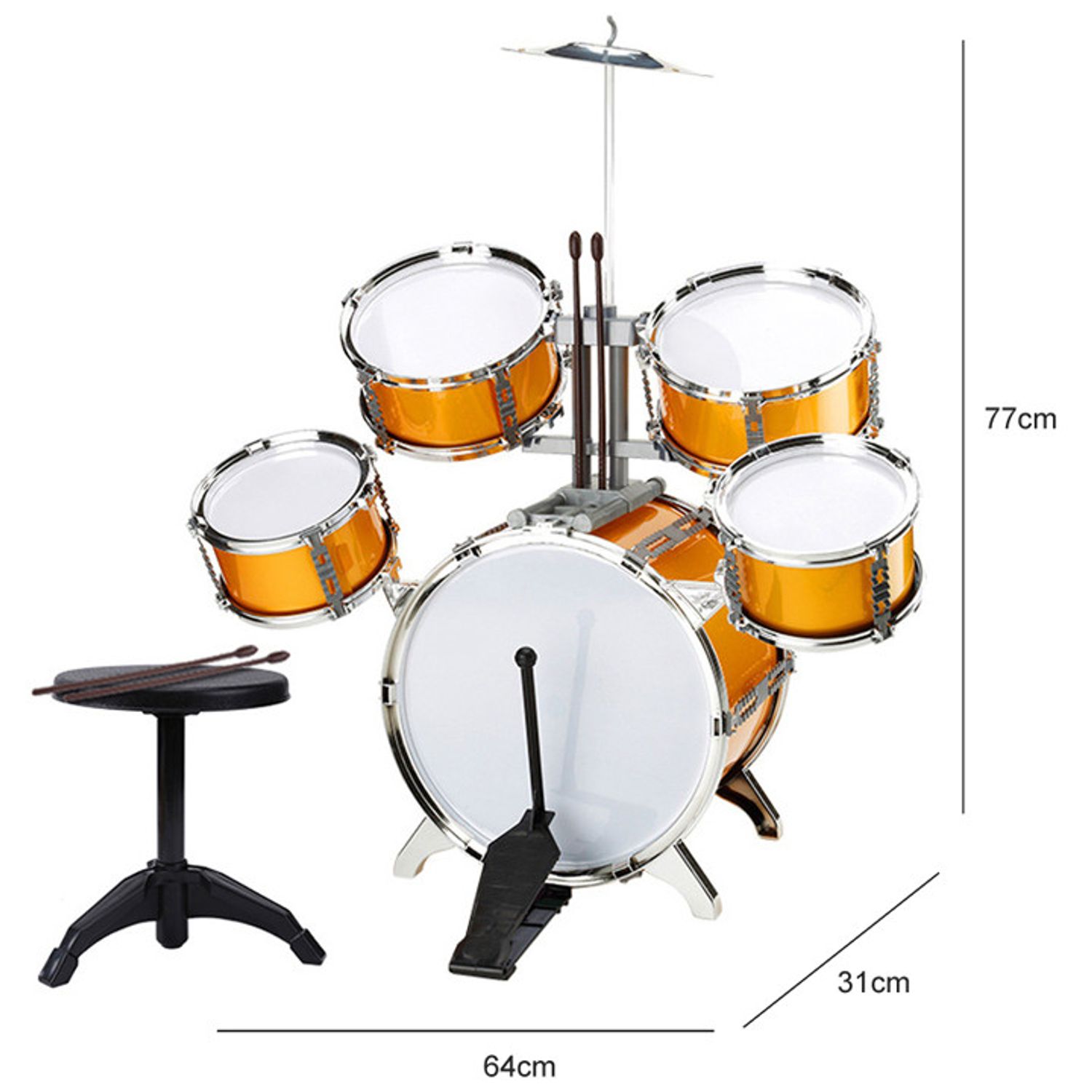 Set Tobe pentru Copii, Jazz Drum, 2328-121 fotografia produsului View 2 L
