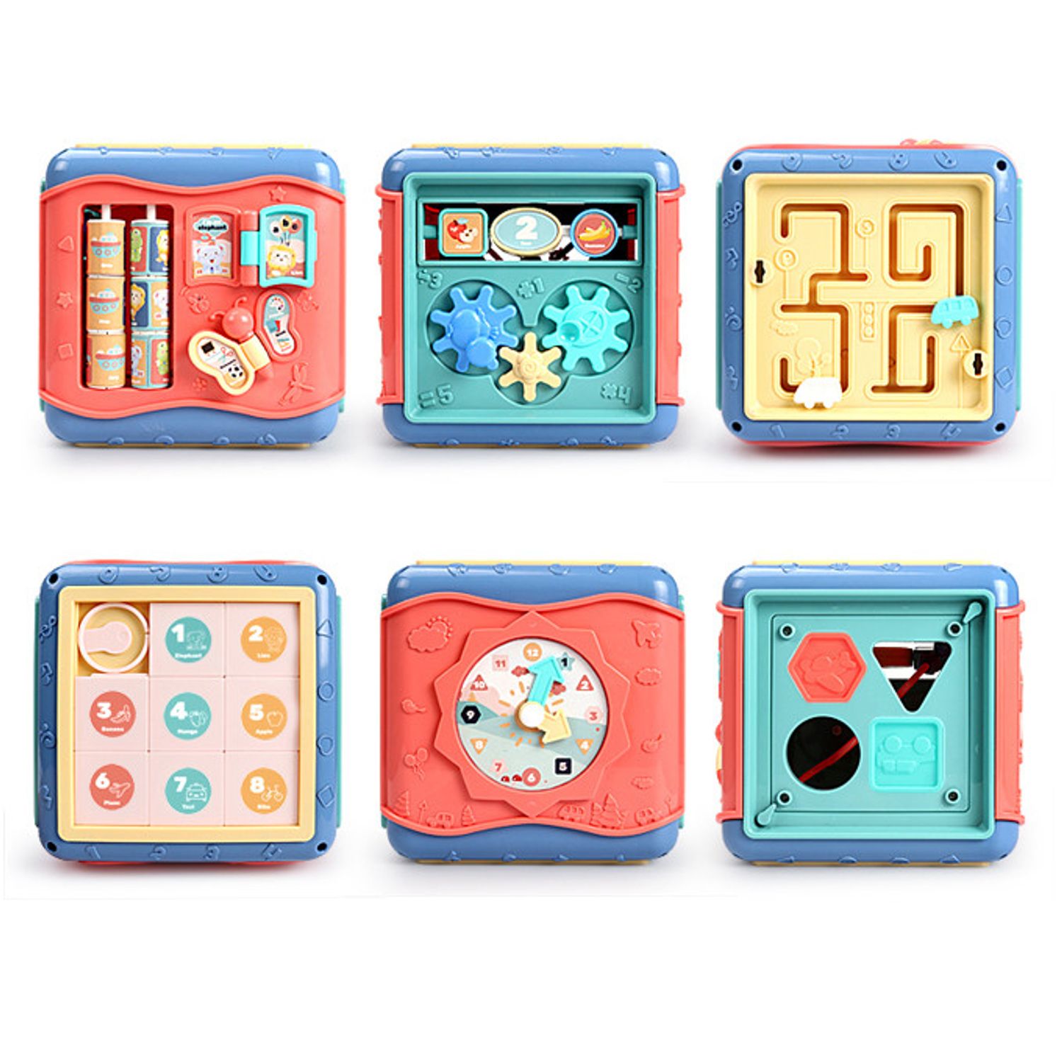 Cub Plastic Educativ si Interactiv Salamandra Kids fotografia produsului View 3 L