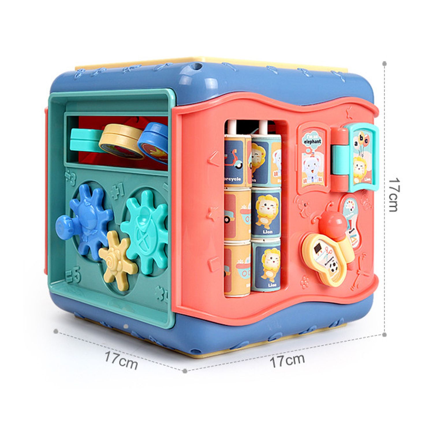 Cub Plastic Educativ si Interactiv Salamandra Kids fotografia produsului View 2 L